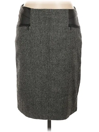 Pre-owned Dalia Collection Formal Skirt In Gray