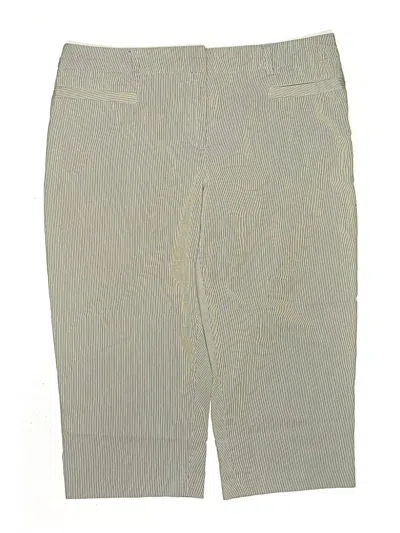 Pre-owned Dalia Collection Khaki Shorts In Silver