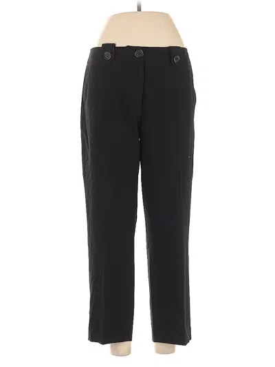 Pre-owned Dalia Dress Pants In Black