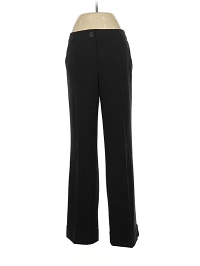 Pre-owned Dalia Dress Pants In Black