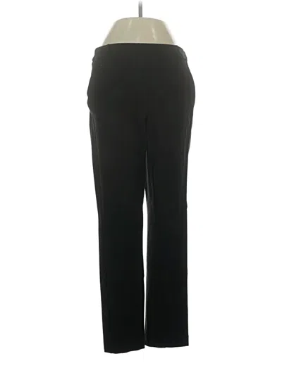 Pre-owned Dalia Dress Pants In Black
