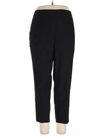 Pre-owned Dalia Dress Pants In Black