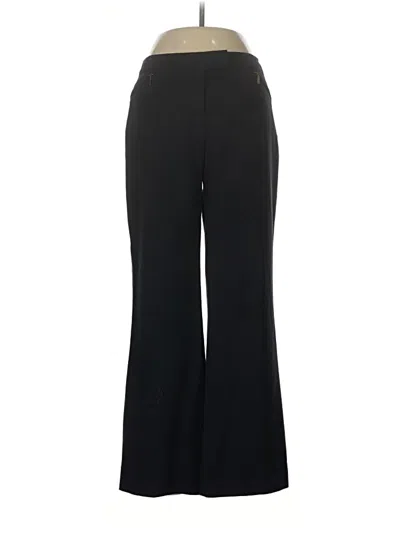 Pre-owned Dalia Dress Pants In Black