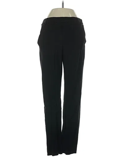 Pre-owned Dalia Dress Pants In Black