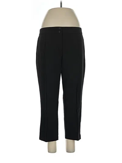 Pre-owned Dalia Dress Pants In Black