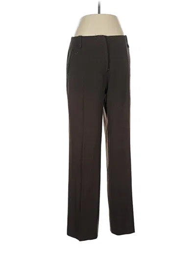 Pre-owned Dalia Dress Pants In Brown