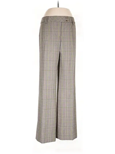 Pre-owned Dalia Dress Pants In Gray
