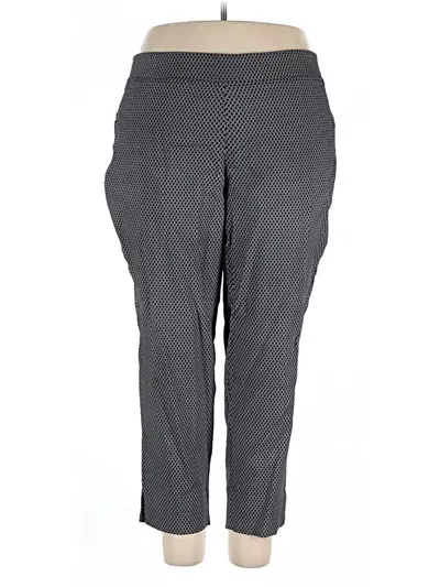 Pre-owned Dalia Dress Pants In Gray