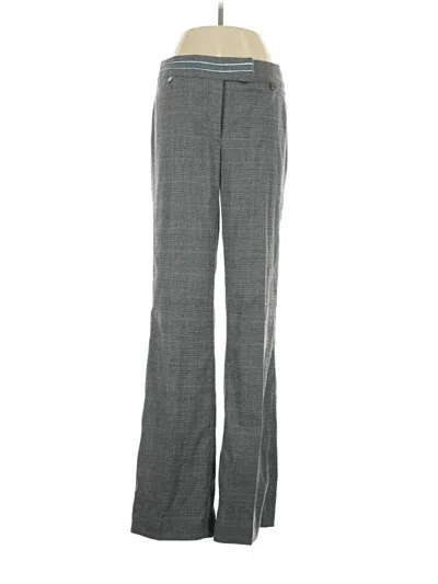 Pre-owned Dalia Dress Pants In Gray
