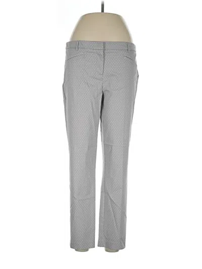 Pre-owned Dalia Dress Pants In Gray