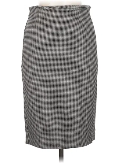 Pre-owned Dalia Formal Skirt In Gray