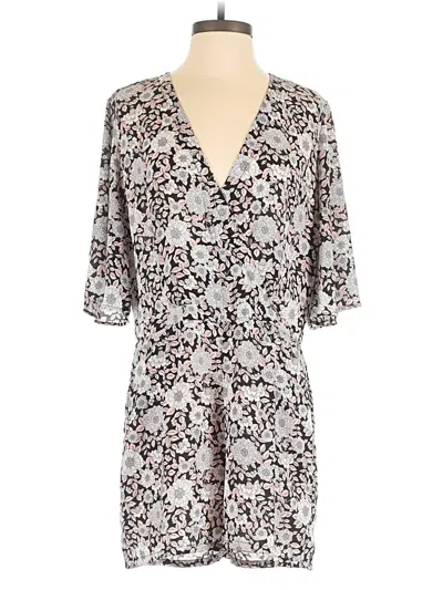 Pre-owned Dalia Romper In Gray