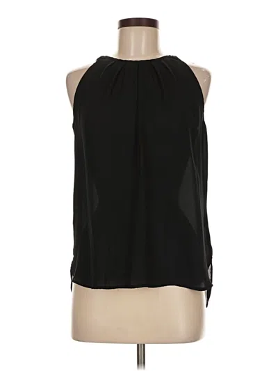 Pre-owned Dalia Sleeveless Blouse In Black