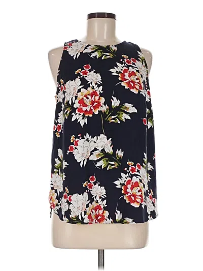 Pre-owned Dalia Sleeveless Blouse In Black