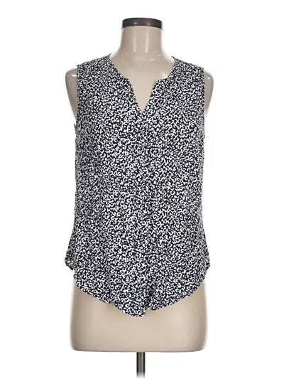 Pre-owned Dalia Sleeveless Blouse In Blue