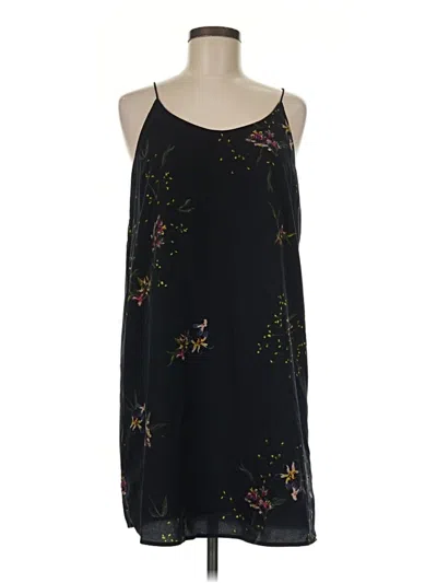 Pre-owned Dalia Sleeveless Top Black Halter Neckline Tops