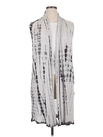 Pre-owned Dalia Vest In Gray