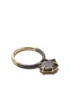 Dalila Barkache 18kt Yellow Gold Two-tone Ring In Gold