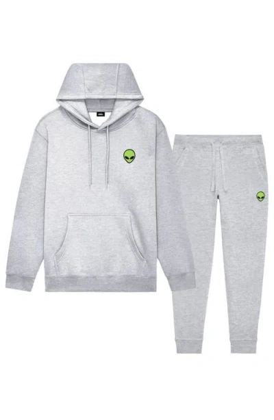 Dalix Alien All Day Sweatsuit In Gray