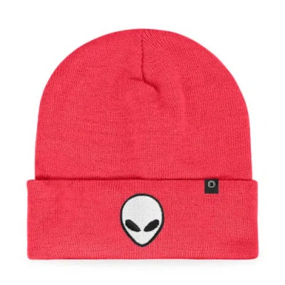 Dalix Alien Beanie In Neon Pink