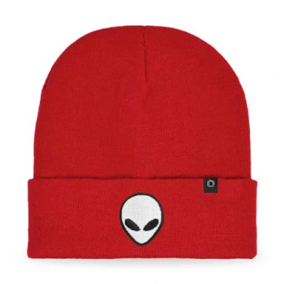 Dalix Alien Beanie In Red