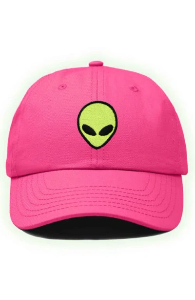 Dalix Alien Dad Cap In Hot Pink
