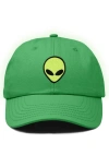 Dalix Alien Dad Cap In Kelly Green