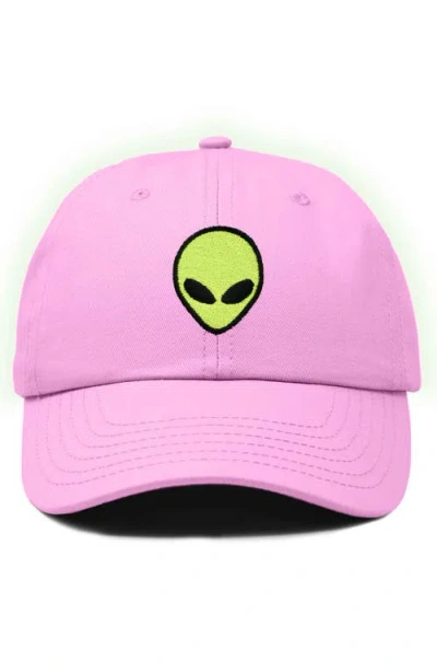 Dalix Alien Dad Cap In Light Pink