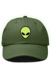 Dalix Alien Dad Cap In Olive
