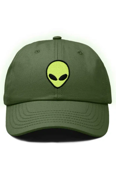 Dalix Alien Dad Cap In Olive