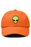 Dalix Alien Dad Cap In Orange