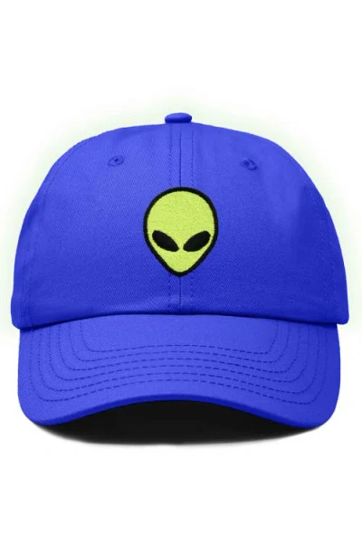 Dalix Alien Dad Cap In Royal Blue