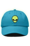 Dalix Alien Dad Cap In Teal