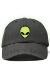 Dalix Alien Dad Cap In Washed Gray