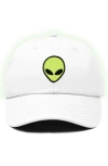 Dalix Alien Dad Cap In White