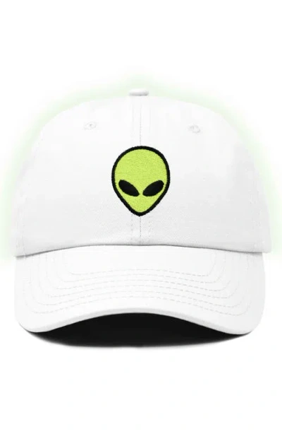 Dalix Alien Dad Cap In White