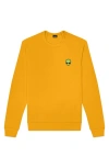 Dalix Alien Fleece Sweatshirt In Gold
