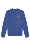 Dalix Alien Fleece Sweatshirt In Heather True Royal
