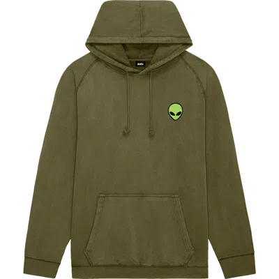 Dalix Alien Midweight Mineral Washed Hoodie