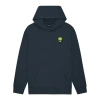 Dalix Alien Midweight Relaxed Hoodie In Blue