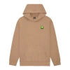 Dalix Alien Midweight Relaxed Hoodie In Brown