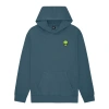 Dalix Alien Midweight Relaxed Hoodie In Blue