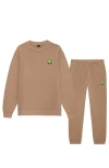 Dalix Alien Sweatsuit In Brown
