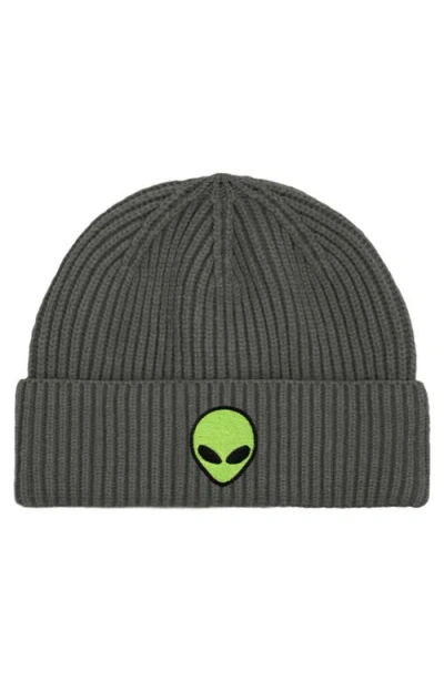 Dalix Alien Watch Cap In Asphalt Gray