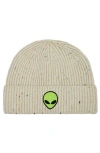Dalix Alien Watch Cap In Beige