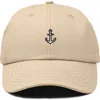 Dalix Anchor Dad Cap In Brown