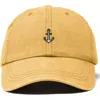 Dalix Anchor Dad Cap In Gold