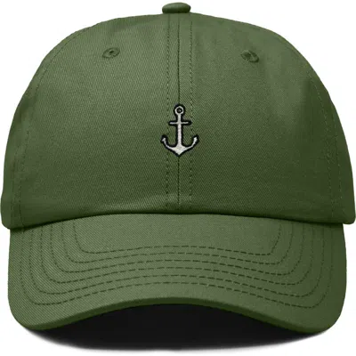 Dalix Anchor Dad Cap In Green
