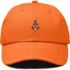 Dalix Anchor Dad Cap In Orange