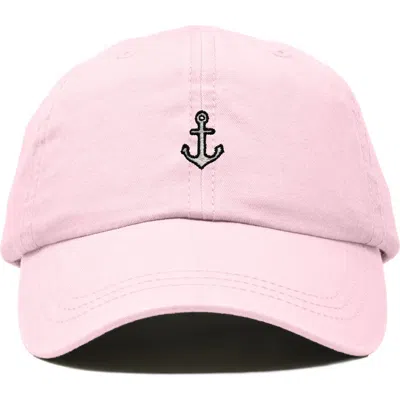 Dalix Anchor Dad Cap In Pink